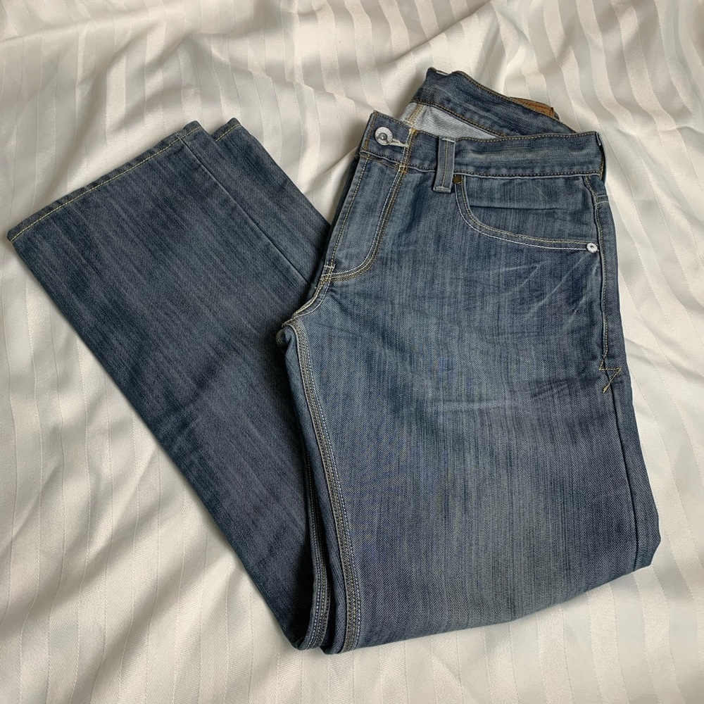 Levi Strauss Co 514 Men’s Blue Jeans 32W x 30L
